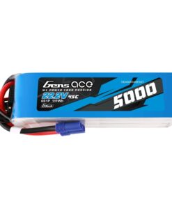 GENS ACE 5000MAH 22.2V 45C 6S1P, EC5 G-tech