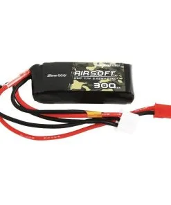 GENS ACE AIRSOFT 300MAH 2S1P 35C 7.4V JST RDEČI