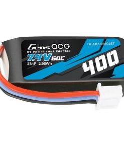 Gens Ace 400mAh 2S1P 60C 7.4V, JST XH