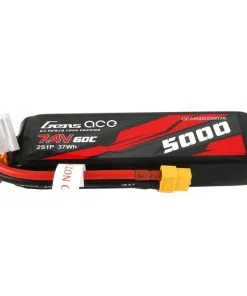 Gens Ace 5000mAh 2S1P 60C 7.4V PC, XT60