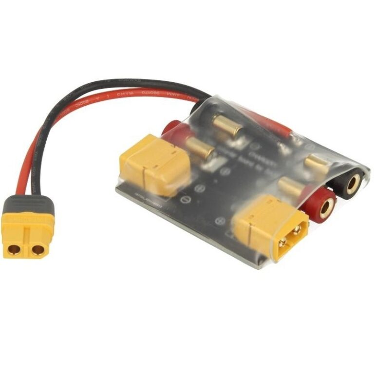 Cavo Di Carica XT60 Maschio A 4 Mm Banana/proiettile – 300mm In Silicone (UK RC Tech)