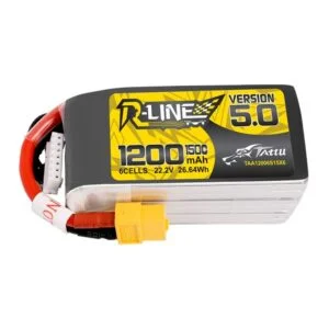 Tattu R-line 1200mAh 6S1P 150C 22.2V V5, XT60