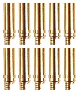 5,0 mm ženski pozlačeni priključki, 10 kos