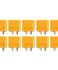 XT60U 3,5 mm moški pozlačeni priključek, 10 kos