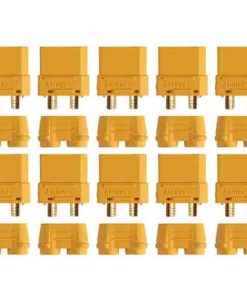 XT90 4,5mm ženski pozlačeni priključek, 10 kos