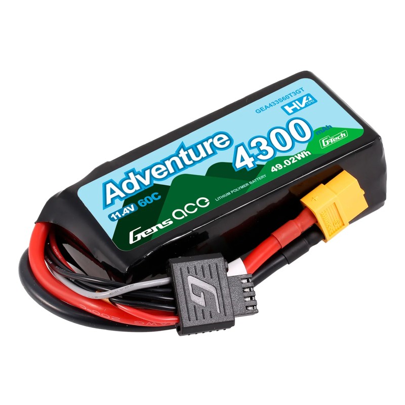 Gens Ace (Adventure) 4300mAh 3S1P 11,4V 60C LiHV - slika 3