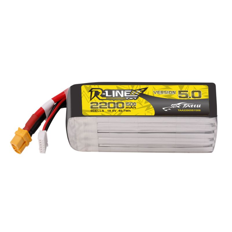 TATTU R-LINE V5.0 2200MAH 5S1P 95C 18.5V XT60