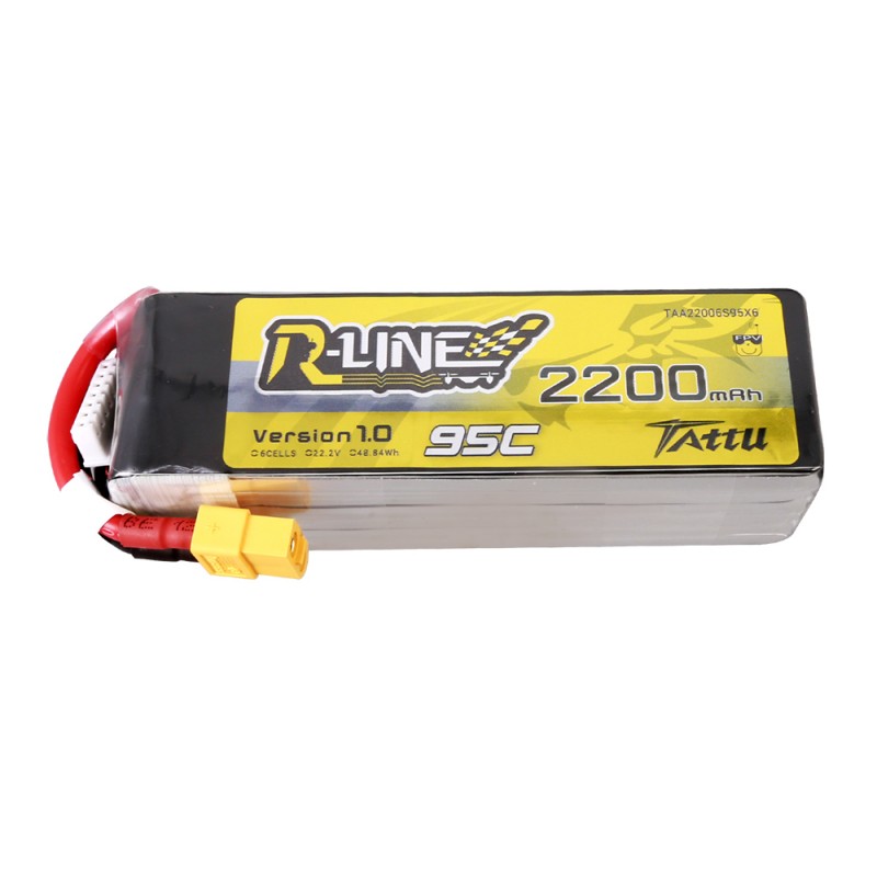 Tattu R-line 2200mAh 6S1P 95C 22.2V XT60