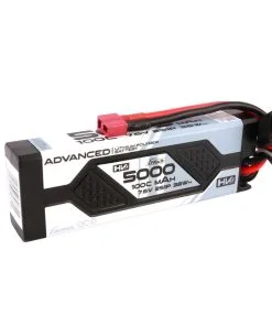 Alternative view of Gens Ace Advanced 5000 mAh 2S 100C 7.6V Deans-T
