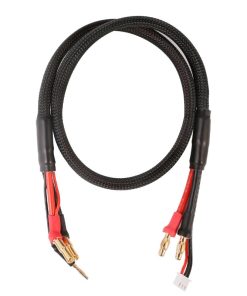 Polnilni kabel 2S s 4/5 mm banana, 4 mm banana