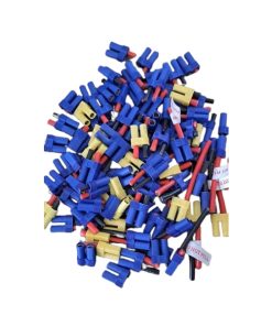 EC5 5,0 mm ženski pozlačen priključek odrezek, 1 kos