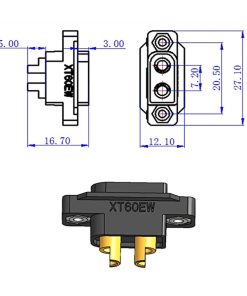 Alternative view of XT60EW-M