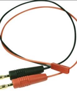 Polnilni kabel JST rdeči, 4 mm banana