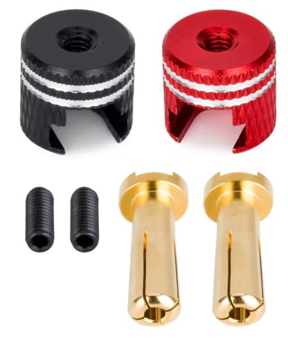 5 mm pozlačeni priključki z aluminijastimi deli - slika 3