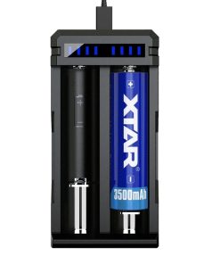 XTAR polnilnik SC2 3 A / USB