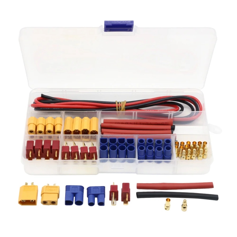 Škatla s priključki, kabli in bužirkami - slika 3