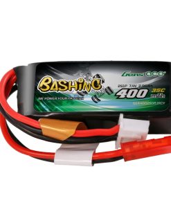 GENS ACE BASHING 400MAH 2S1P 35C 7.4V, JST rdeči