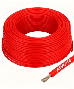 Silikonski kabel 6 AWG (16 mm2), rdeč, t.m.