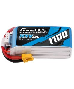 Gens Ace 1100mAh 3S1P 11.4V 60C LiPo, XT30