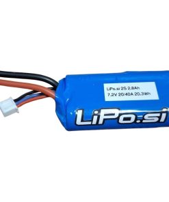 LiPo.si 2S 7,2V 18650 paket 2800 mAh – 20/40A