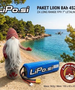 Alternative view of LiPo.si 4S2P 14,4V 21700 paket 8Ah