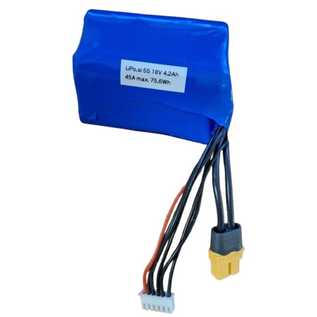 LiPo.si 5S1P 18V 21700 paket 4,2Ah - slika 2