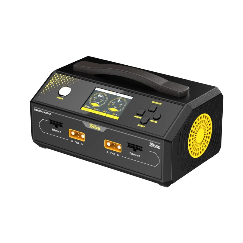 Tattu TA1500 Duo polnilnik 2 x 30 A, 6 - 14S LiPo/LiHV/LIUHV