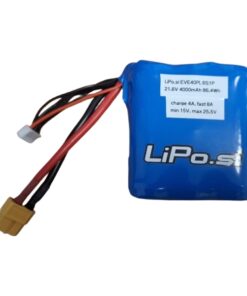 LiPo.si 6S1P 21,6V EVE INR21700 40PL 4000mAh 70A, tabless, XT60