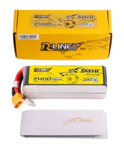 Alternative view of Tattu R-Line 2400mAh 4S1P 15.2V 120C LiHV, XT60