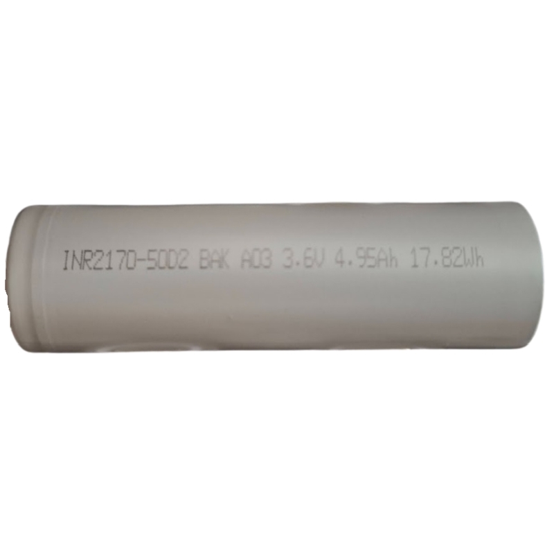 BAK 50 D2 21700 4950mAh 60A, tabless