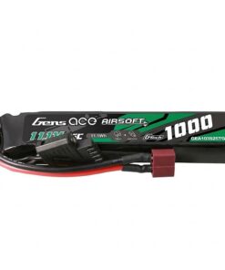 Gens Ace Airsoft 1000mAh 3S1P 35C 11.1V G-tech, Deans-T