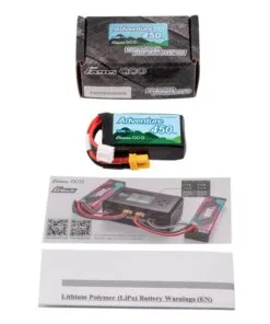 Alternative view of Gens Ace Adventure 450mAh 2S1P 60C 7.4V, XT30